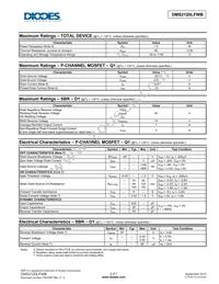 DMS2120LFWB-7 Datasheet Page 2