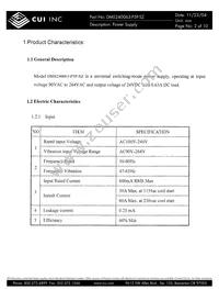 DMS240063-P5P-SZ Datasheet Page 2