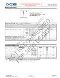 DMS3012SFG-13 Datasheet Page 2