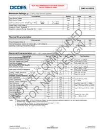 DMS3015SSS-13 Datasheet Page 2