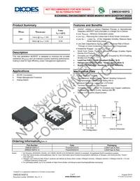 DMS3016SFG-7 Datasheet Cover
