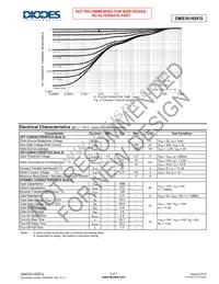 DMS3016SFG-7 Datasheet Page 3