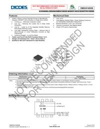 DMS3016SSS-13 Datasheet Cover