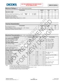 DMS3016SSSA-13 Datasheet Page 2