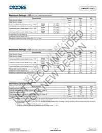 DMS3017SSD-13 Datasheet Page 2