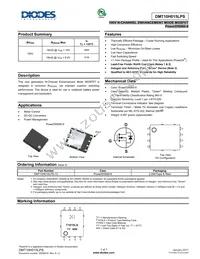 DMT10H015LPS-13 Datasheet Cover