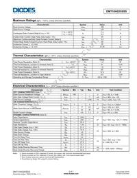 DMT10H025SSS-13 Datasheet Page 2