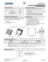 DMT2004UFV-7 Datasheet Cover