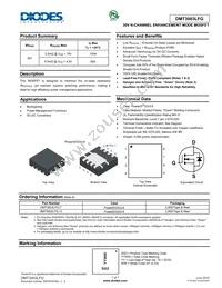 DMT3003LFG-7 Datasheet Cover