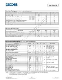 DMT3003LFG-7 Datasheet Page 2