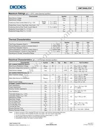 DMT3006LFDF-13 Datasheet Page 2