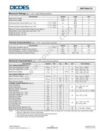 DMT3006LFG-13 Datasheet Page 2