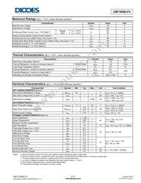 DMT3006LFV-7 Datasheet Page 2