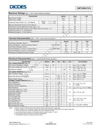 DMT3006LFVQ-7 Datasheet Page 2