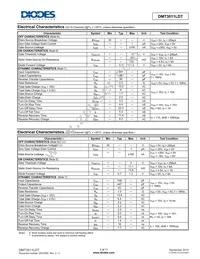 DMT3011LDT-7 Datasheet Page 3