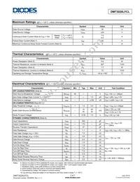 DMT3020LFCL-7 Datasheet Page 2