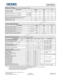 DMT31M6LPS-13 Datasheet Page 2