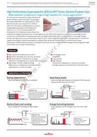 DMT334R2S474M3DTA0 Datasheet Page 3