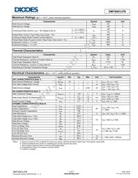 DMT4001LPS-13 Datasheet Page 2