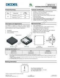 DMT4011LFG-7 Datasheet Cover