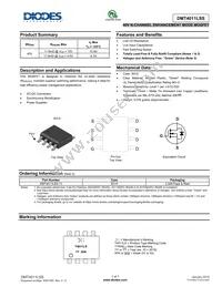 DMT4011LSS-13 Datasheet Cover