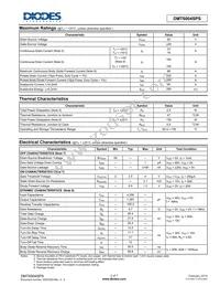 DMT6004SPS-13 Datasheet Page 2
