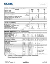 DMT6005LPS-13 Datasheet Page 2