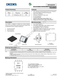 DMT6006SPS-13 Datasheet Cover