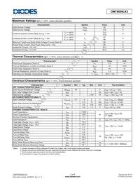 DMT6009LK3-13 Datasheet Page 2