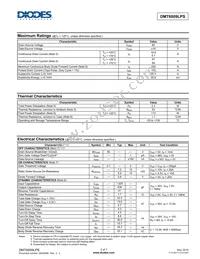 DMT6009LPS-13 Datasheet Page 2