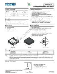 DMT6010LFG-13 Datasheet Cover