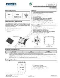 DMT6010LPS-13 Datasheet Cover