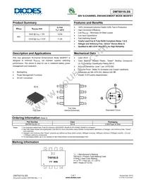 DMT6010LSS-13 Datasheet Cover