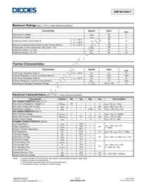 DMT6010SCT Datasheet Page 2