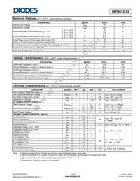 DMT6013LSS-13 Datasheet Page 2