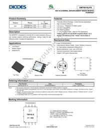 DMT6016LPS-13 Datasheet Cover