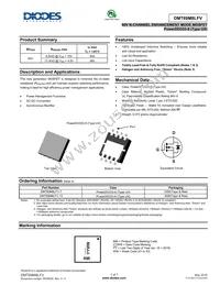 DMT69M8LFV-13 Datasheet Cover