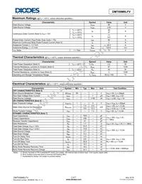 DMT69M8LFV-13 Datasheet Page 2