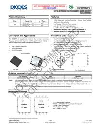 DMT69M8LPS-13 Datasheet Cover