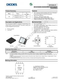 DMT8008LPS-13 Datasheet Cover