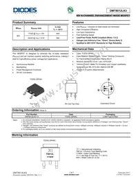 DMT8012LK3-13 Datasheet Cover