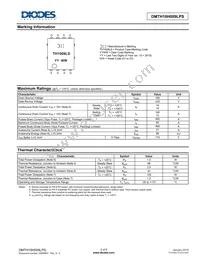 DMTH10H009LPS-13 Datasheet Page 2