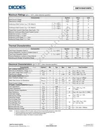 DMTH10H010SPS-13 Datasheet Page 2