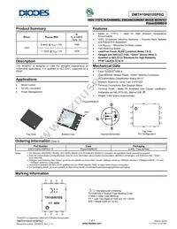 DMTH10H010SPSQ-13 Datasheet Cover