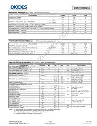 DMTH10H025LK3-13 Datasheet Page 2