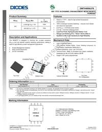DMTH4004LPS-13 Datasheet Cover