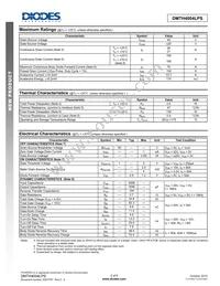 DMTH4004LPS-13 Datasheet Page 2