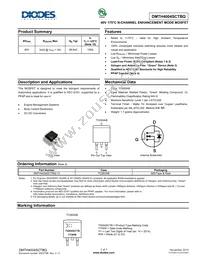 DMTH4004SCTBQ-13 Datasheet Cover