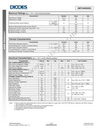 DMTH4004SK3-13 Datasheet Page 2