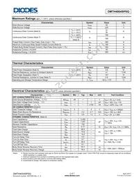 DMTH4004SPSQ-13 Datasheet Page 2